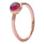 9ct Rose Gold Pimlico Bubble Stacking Ring