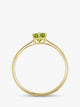 18ct Gold Claw Set Round Ring